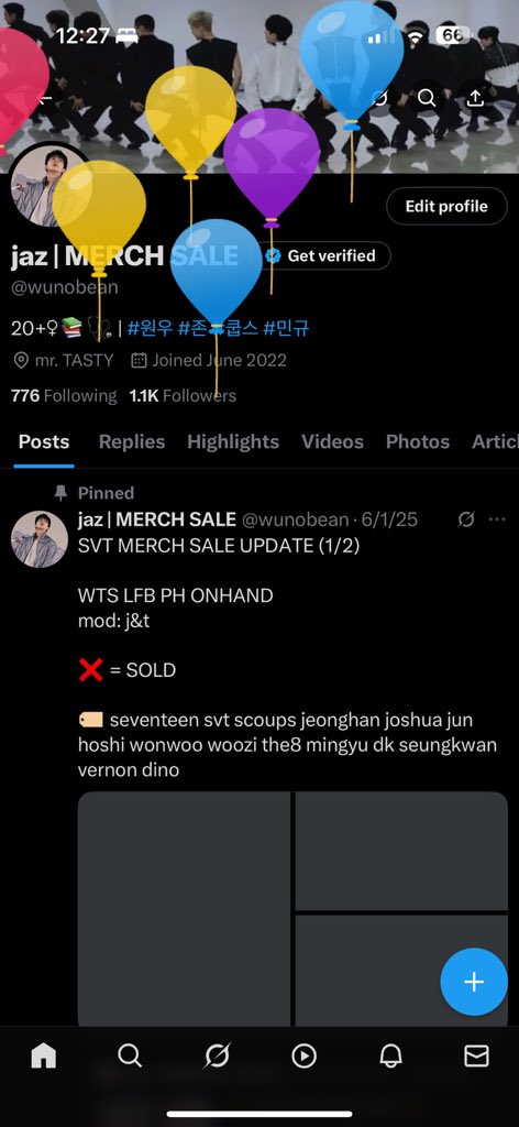 wunobean's tweet photo. hi bday ko po bilin niyo na merch ko hehe oki thank u po bye miss u svt miss u wonwoo huhu https://t.co/Ui4oKPweXD