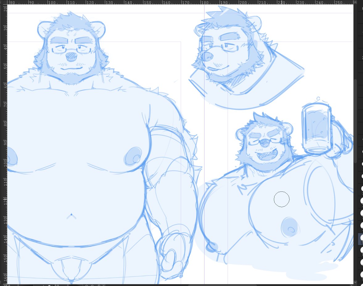 けもケの新刊はエロ飲みの話を描いています。人生で一回くらいはやってみたいよね～🍻