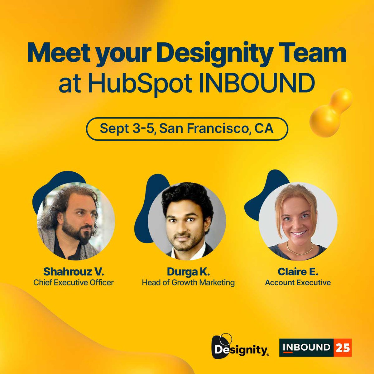 DesignityCom's tweet image. Designity is in SF for HubSpot INBOUND from Sept 3–5.
Let’s talk CaaS, creative scale, and chaos-free marketing.
#INBOUND25 #HubSpotINBOUND #Designity #CreativeAsAService #CaaS #Marketing