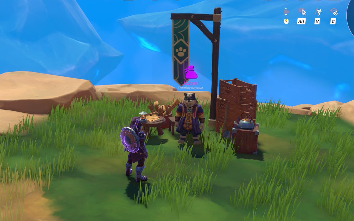 Valkyria_D1's tweet image. What is happening im gonna tell you, @WorldShardsGame just had an update and the popup in game told me to look when i got home. That i indeed diddelidi did haha  I found #Jorren  he is a #mercenary that suddenly come and go. Try get what you need fast &amp;lt;3  @OpenLoot