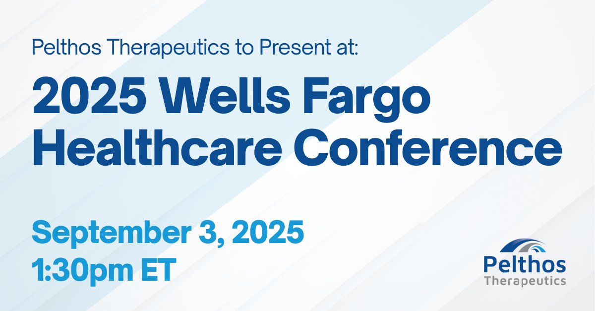 This Wednesday, our CEO Scott Plesha and CFO Frank Knuettel will present at the 2025 <a href="/WellsFargo/">Wells Fargo</a> Healthcare Conference in Boston at 1:30pm ET. 

View the press release here: bit.ly/3UTIzDl