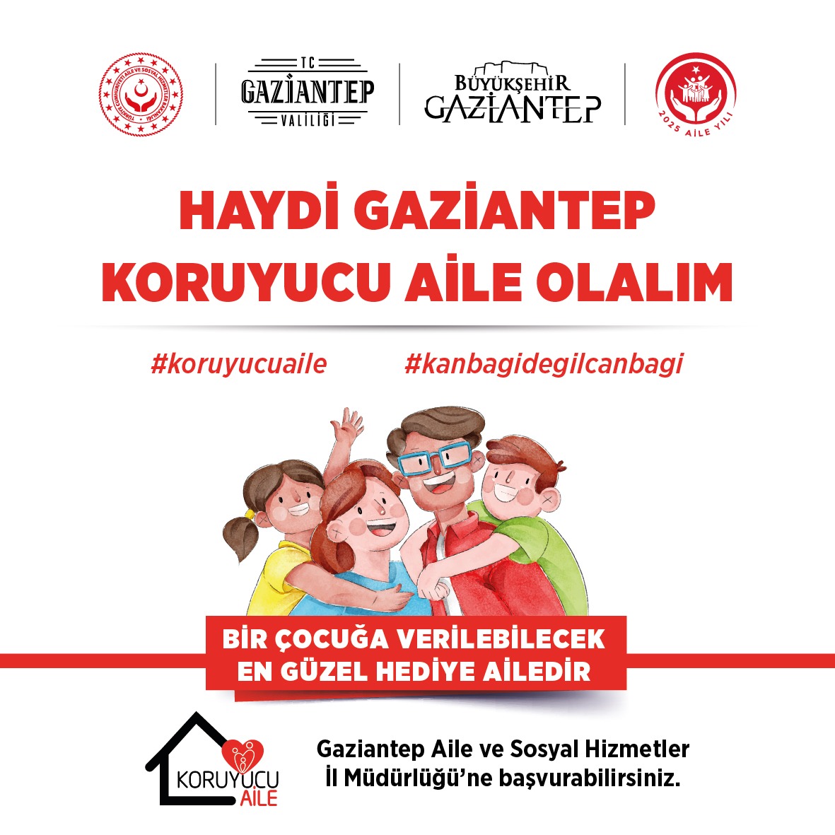 Serap38845404's tweet photo. Bir çocuğa verilebilecek en güzel hediye, ailedir 👨‍👩‍👧‍👦
Haydi Gaziantep, hep birlikte sahip çıkalım 💙
#koruyucuaile #kanbagıdegilcanbagı #HaydiGaziantepKoruyucuAileOlalım
@tcailesosyal @ASHB_COCUK https://t.co/630YQ9MkFT