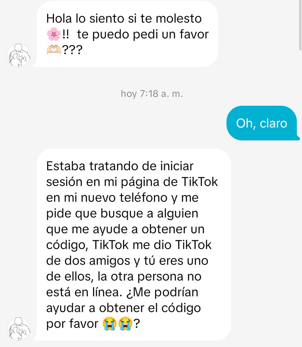 parrotpale1's tweet photo. Gente, no esto, literalmente descubrí una estafa de robo de cuentas por Tiktok, le seguí la corriente al estafador (que resultó ser Nigeriano) y afortunadamente la persona dueña de la cuenta ya sabe sobre esto, tengan mucho cuidado ⚠️ https://t.co/wdFp2cK3AY