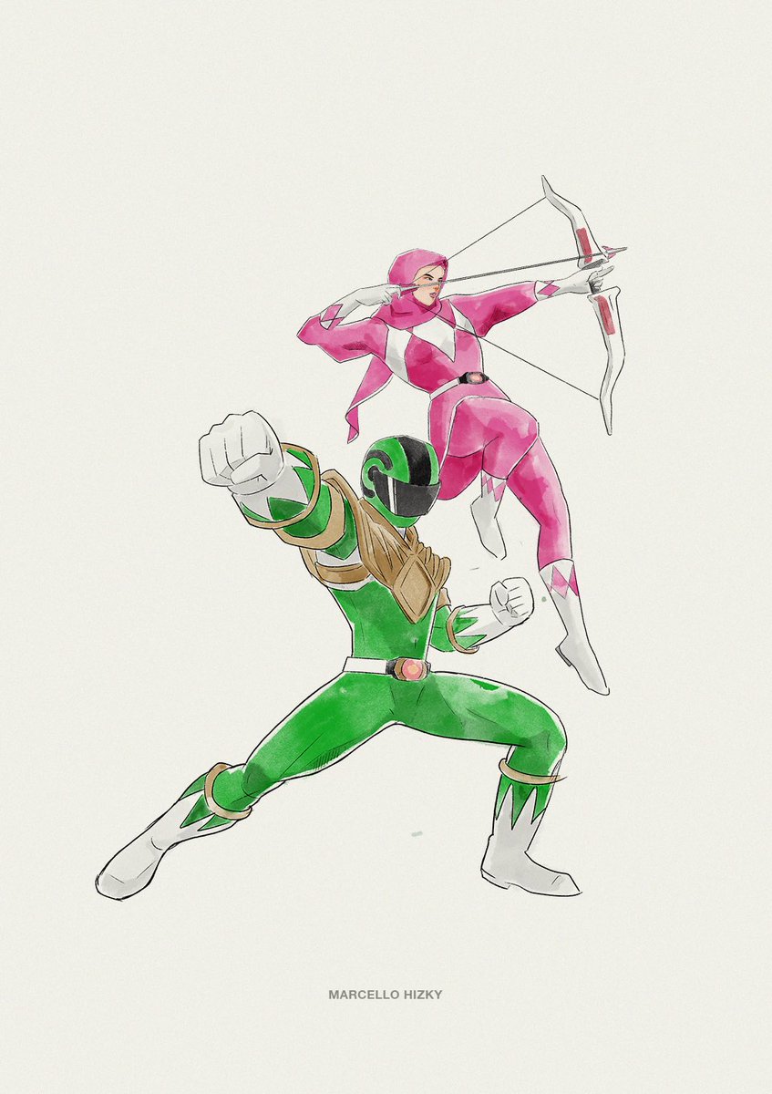 Hero Green + Brave Pink