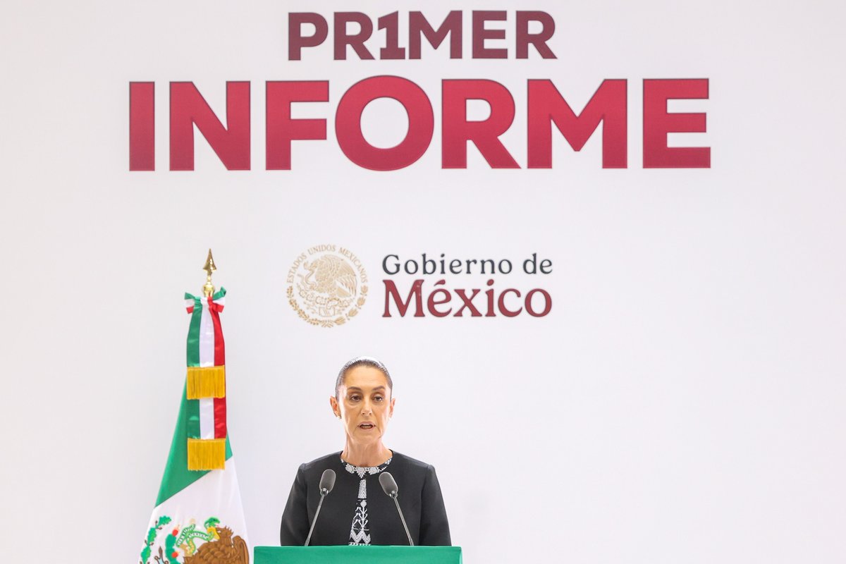 Estas son las 10 frases que verificamos del Primer Informe de la presidenta @ClaudiaShein 🐶 ⬇️