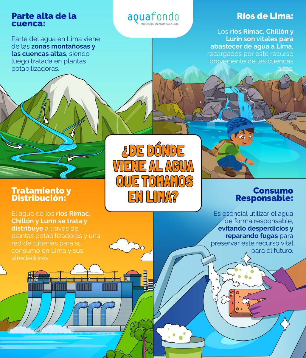 💧 Cada gota que llega a nuestras manos es fruto de un camino frágil

🌱 Sin agua no hay alimento, salud ni futuro.

El agua es vida y esperanza.

Cuidarla es proteger a nuestras familias, comunidades y al planeta. 🌍✨

#CadaGotaCuenta