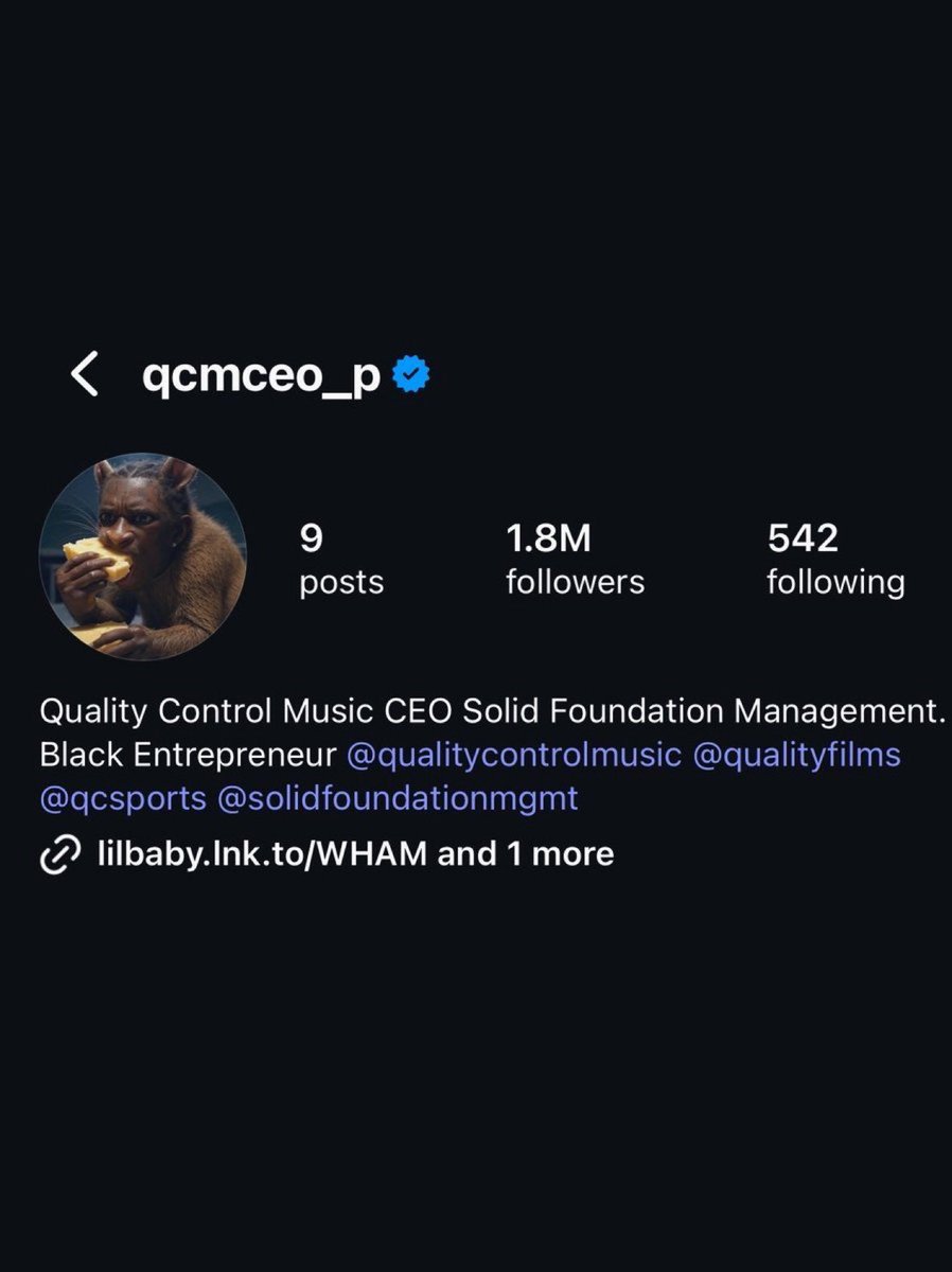 XXL's tweet image. Quality Control’s P just changed his profile picture on Instagram to an AI image depicting Young Thug as a rat