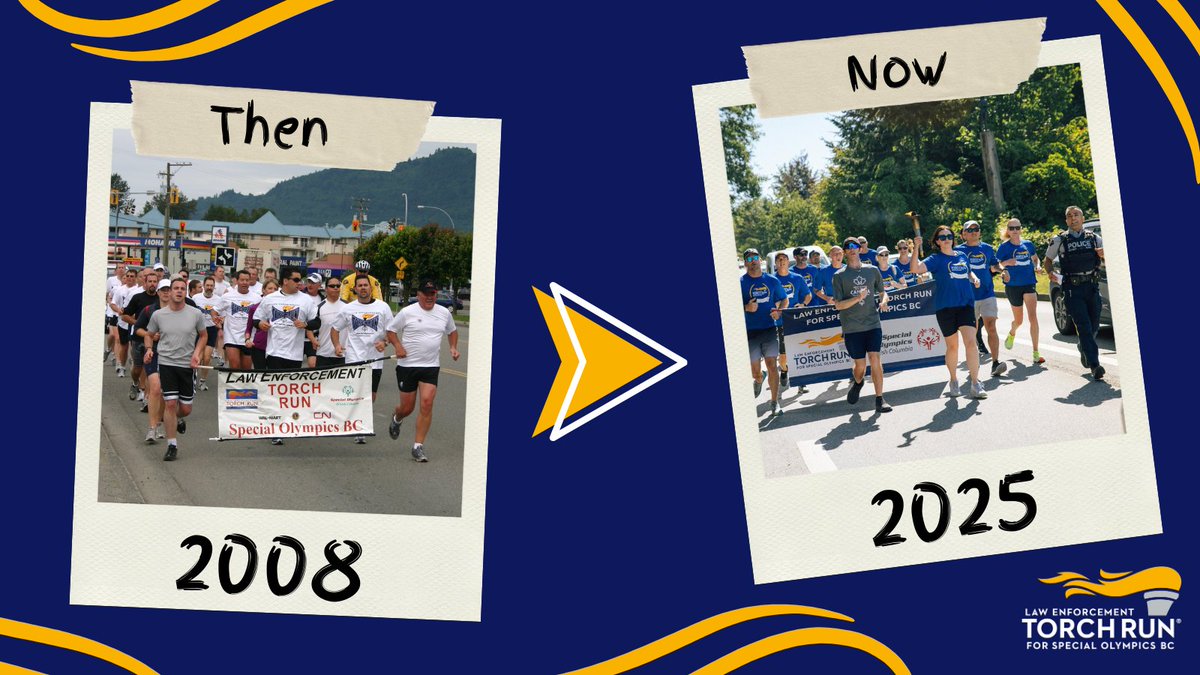 #ThrowbackThursday: Our logos may be different today than they were in 2008, but BC Law Enforcement Torch Run® support for <a href="/SpecialOBC/">Special Olympics BC</a> remains as steadfast as ever! 💪

👉 Learn about the long-lasting partnership between <a href="/LETRforSO/">LETR</a> and Special Olympics: letr.org/about/history