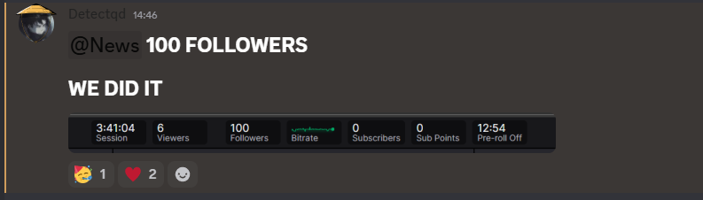 detectqd's tweet photo. On Aug 4 I got my AFFILIATE and on the 2nd of September I got to 100 Followers 
LETSSSS GOOOOOOOO https://t.co/tZN3CpTRW0