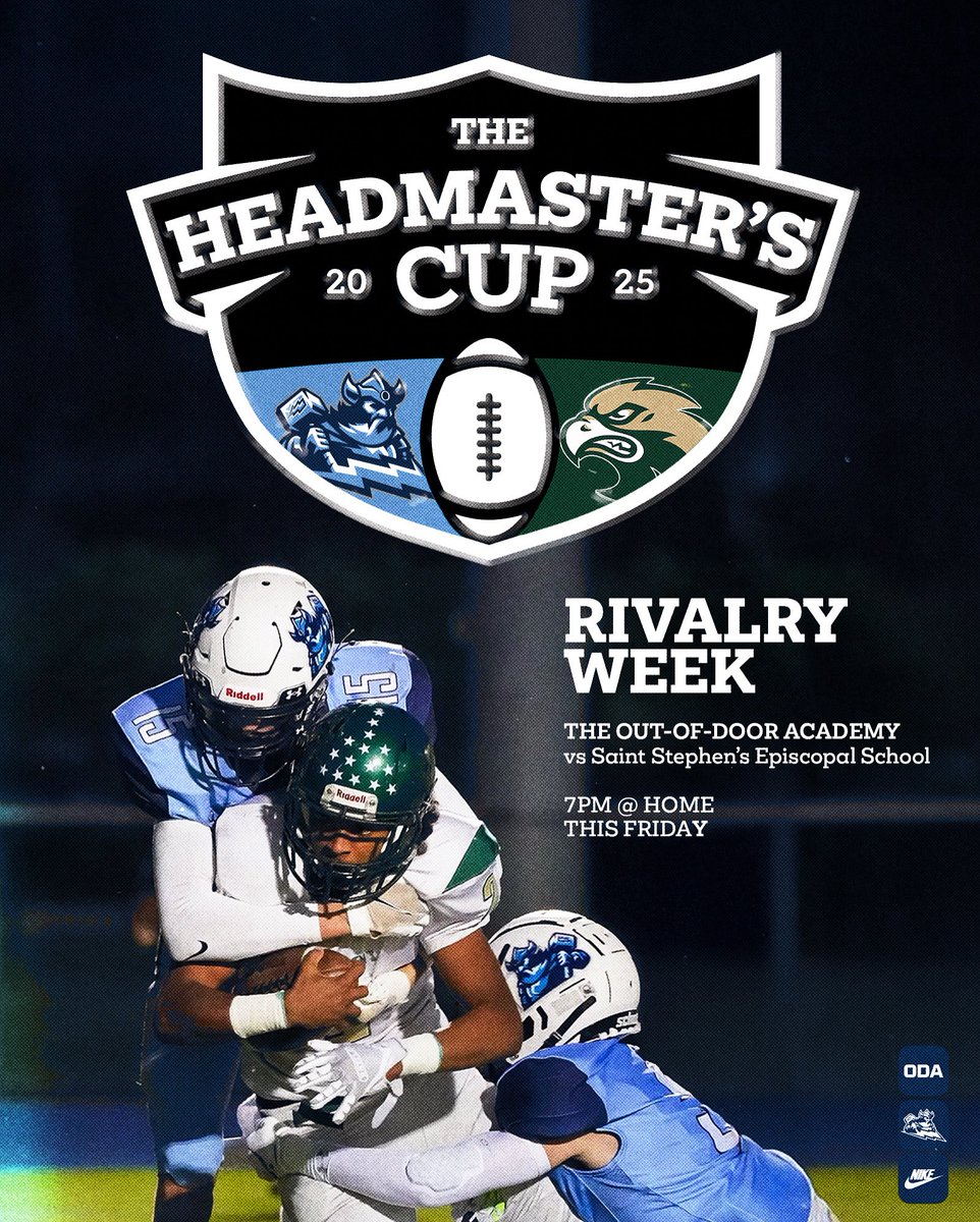 Rivalry Week! 

#ODAFootball #ODARideForTheBrand #NikeFootball