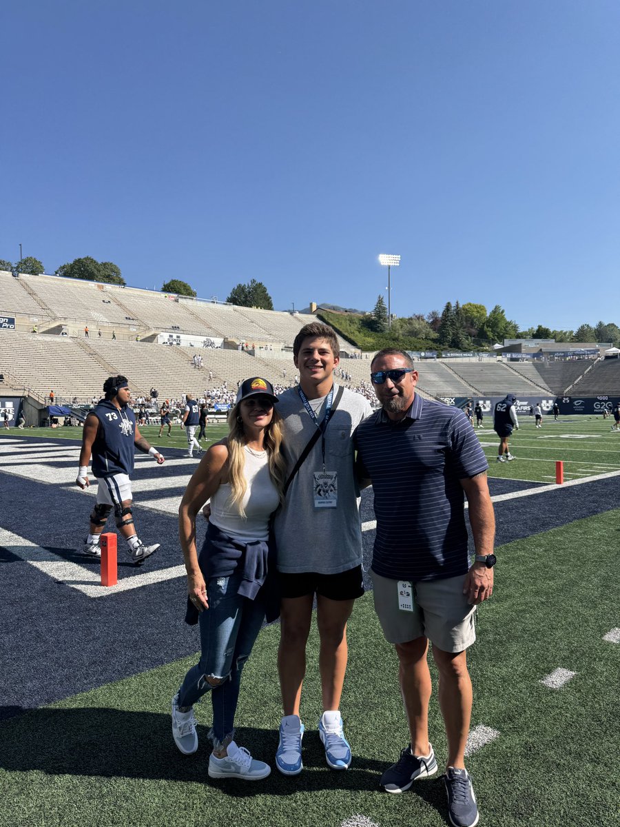 Thank you <a href="/USUFootball/">USU Football</a> for having me up for the game