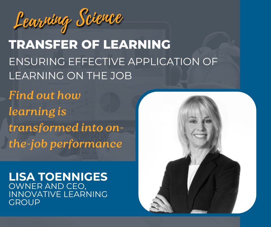 The conference is only weeks away! Oct 8, be sure to join us for a day of learning, an exciting keynote &amp; 16 speakers including friend of the Chapter, Lisa Toenniges, CEO, Innovative Learning Group  gcatd.org/event-5908532 #GCATDconf25 #lisatoenniges #onthejoblelarning