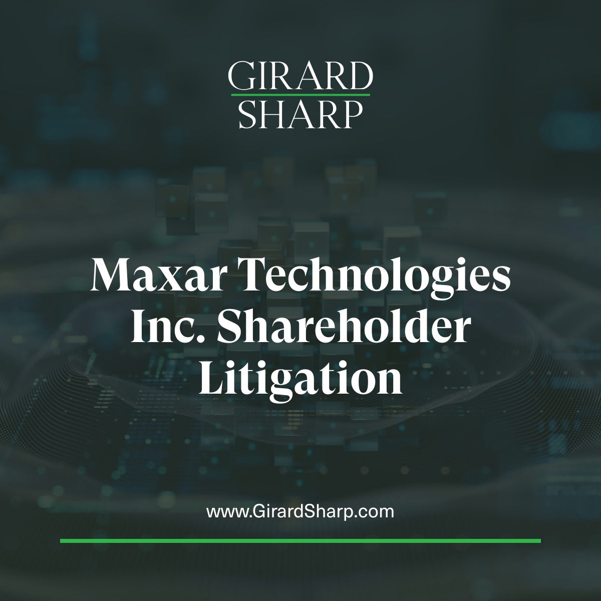 Meaningful Wins: Girard Sharp served as co-lead counsel in Maxar Tech securities class action where court approved $36.5 million settlement in 2023.

Learn more: girardsharp.com/results-invest…