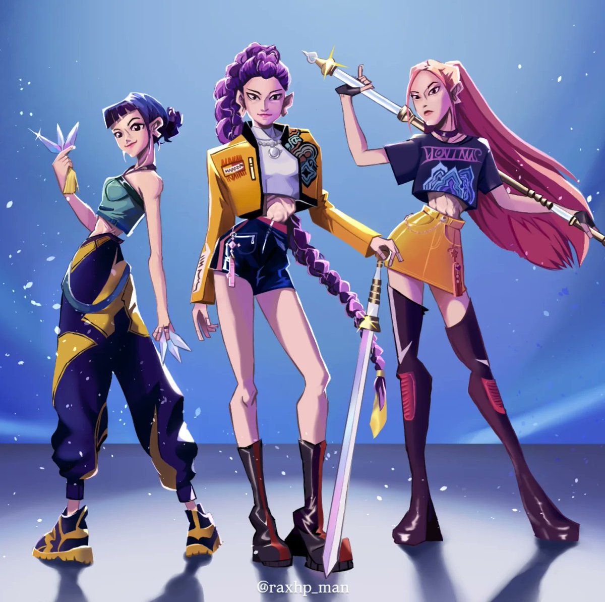 D_ee_pr's tweet photo. Kpop demon hunters fanart💗💗 
I absolutely love them so much 😭🫶
#KPOPDEMONHUNTERS #girlpower #digitalart #digitalpainting🎨 https://t.co/vsl7wTwEhC