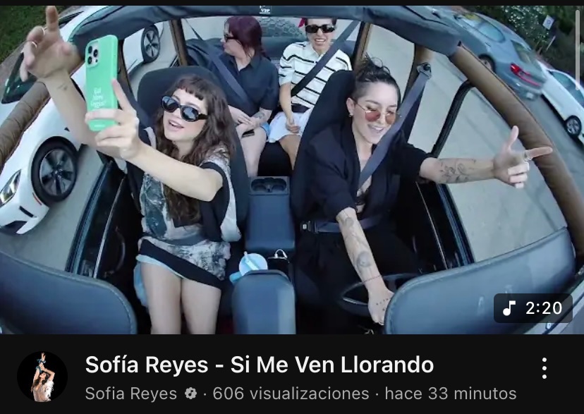 Sofia Reyes Lanzó Un Visual del Tema “Si Me Ven Llorando” de Su Nuevo Álbum en YouTube.

Esperemos que Nos de Visuales de Los además Tracks 

youtu.be/HoLuG7YJI1M?si…