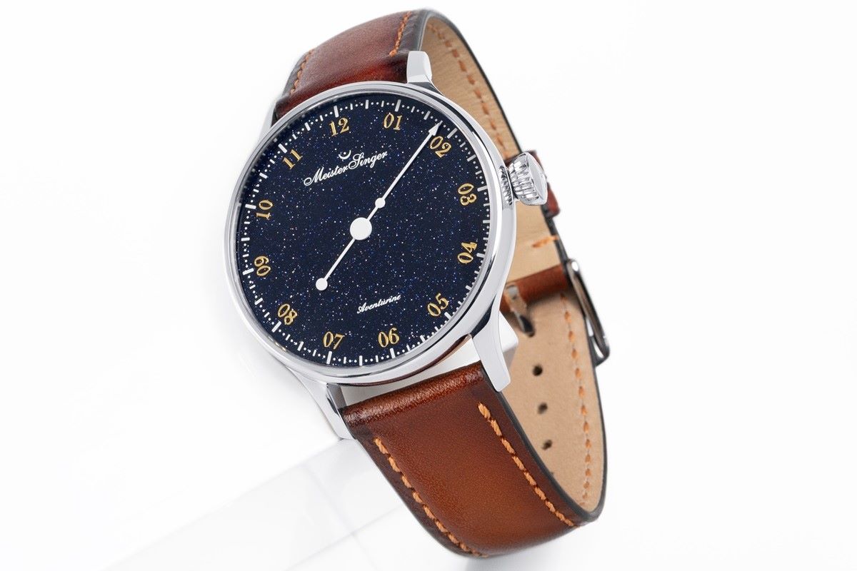 German watch brand MeisterSinger, renowned for its Swiss made single-hand watches, has unveiled the Pangaea Aventurine in deep blue natural stone. Read on for more about this timepiece that has a genuine aventurine stone for its dial: omotgtravel.com/watches/meiste…