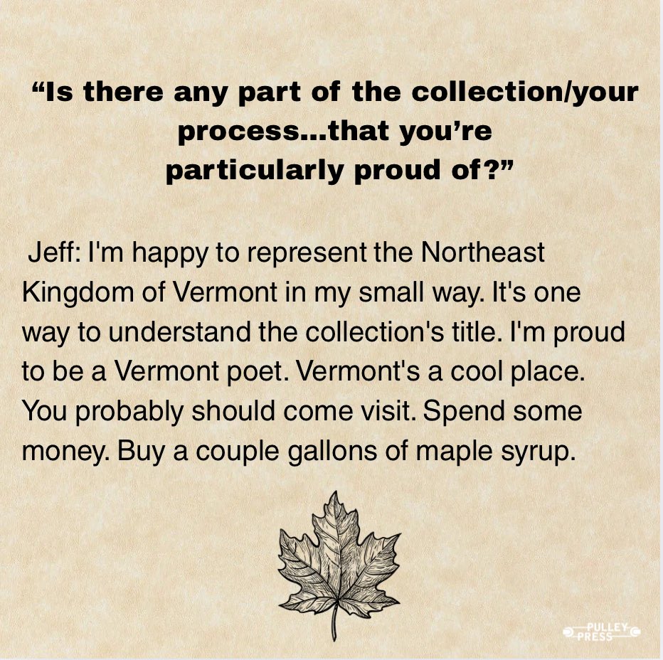 The first sneak peak of an interview between our editorial assistant and Jeff McRae—author of “The Kingdom Where No One Dies”—coming soon! 

#poet #author #books #poetry #poem #writer #interview