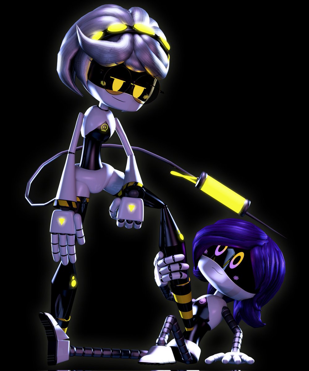 V showing who's in charge 💜💛

#MurderDrones #UziDoorman #SerialDesignationV #Vuzi #UzixV #VxUzi