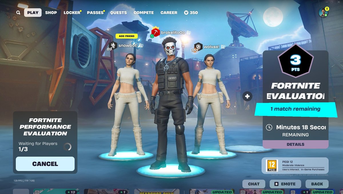 broken97___'s tweet image. early qual