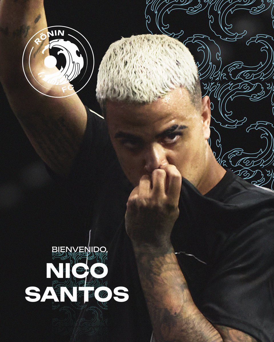 RoninFutbolClub's tweet photo. Nico Santos es de Rōnin FC. https://t.co/acZ0yB0Grl