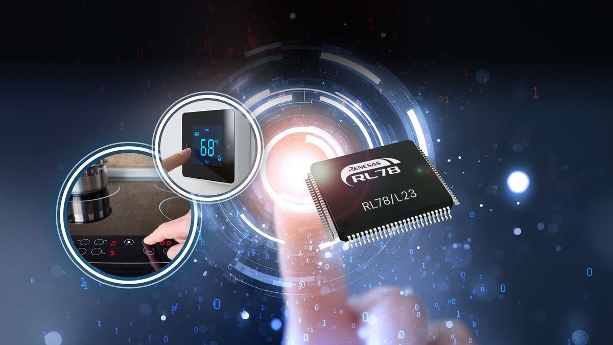 ElectronicProd's tweet image. Renesas’ ultra-low-power RL78/L23 #MCUs with segment LCD displays and capacitive touch for #HMI applications target #smartappliances. #smarthomes electronicproducts.com/renesas-expand…