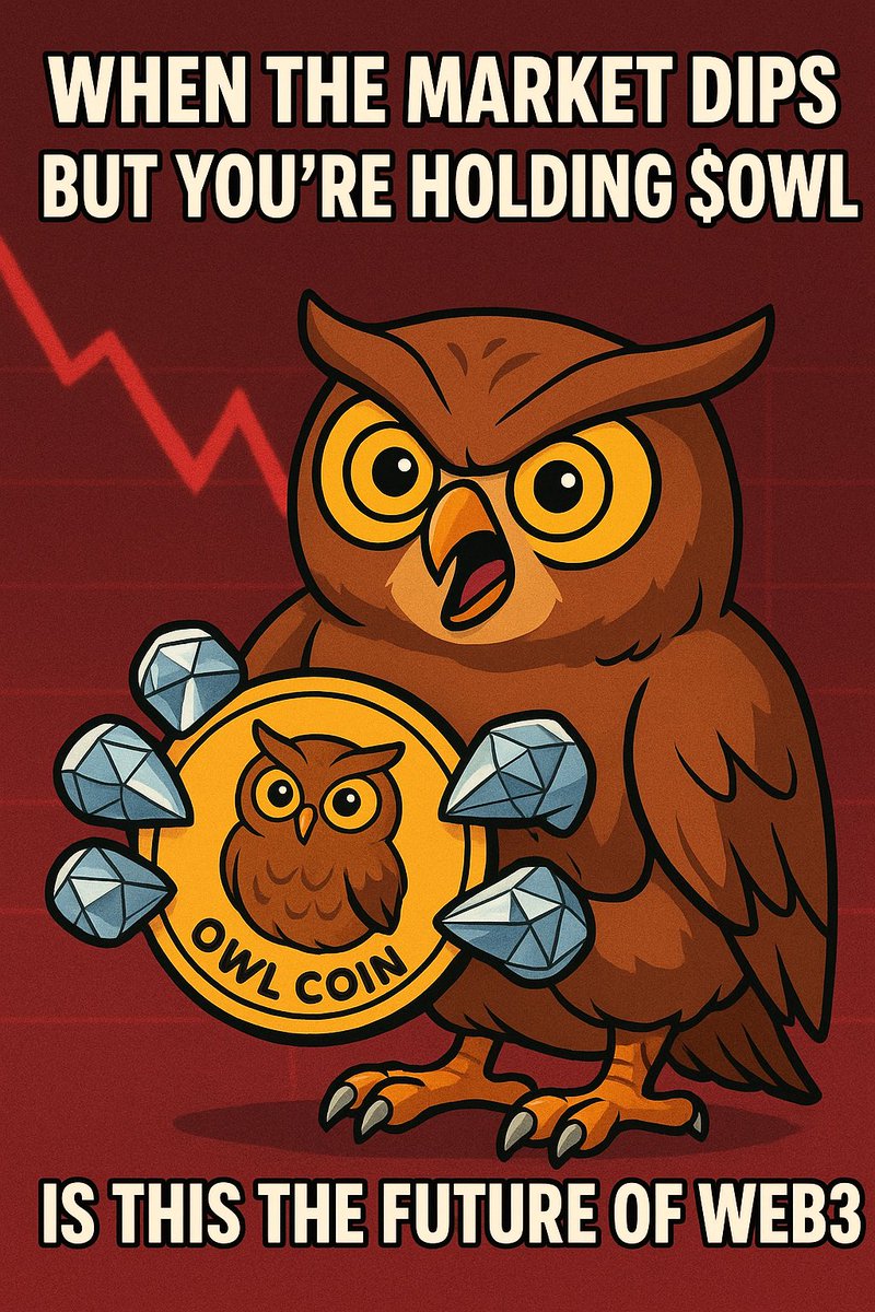 Prime10910231's tweet photo. #OwlMemeContest
$OWL
@OWL_coins my second entry https://t.co/8VqYe1bDLF