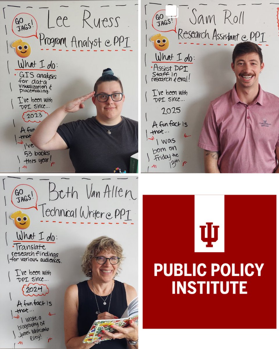 It's back-to-school season and our analysts are excited to kick off a new semester! Not only do we work with faculty, we also provide the chance for students across IU campuses to make a difference in the community through research opportunities. Email iucrisp@iu.edu for details.