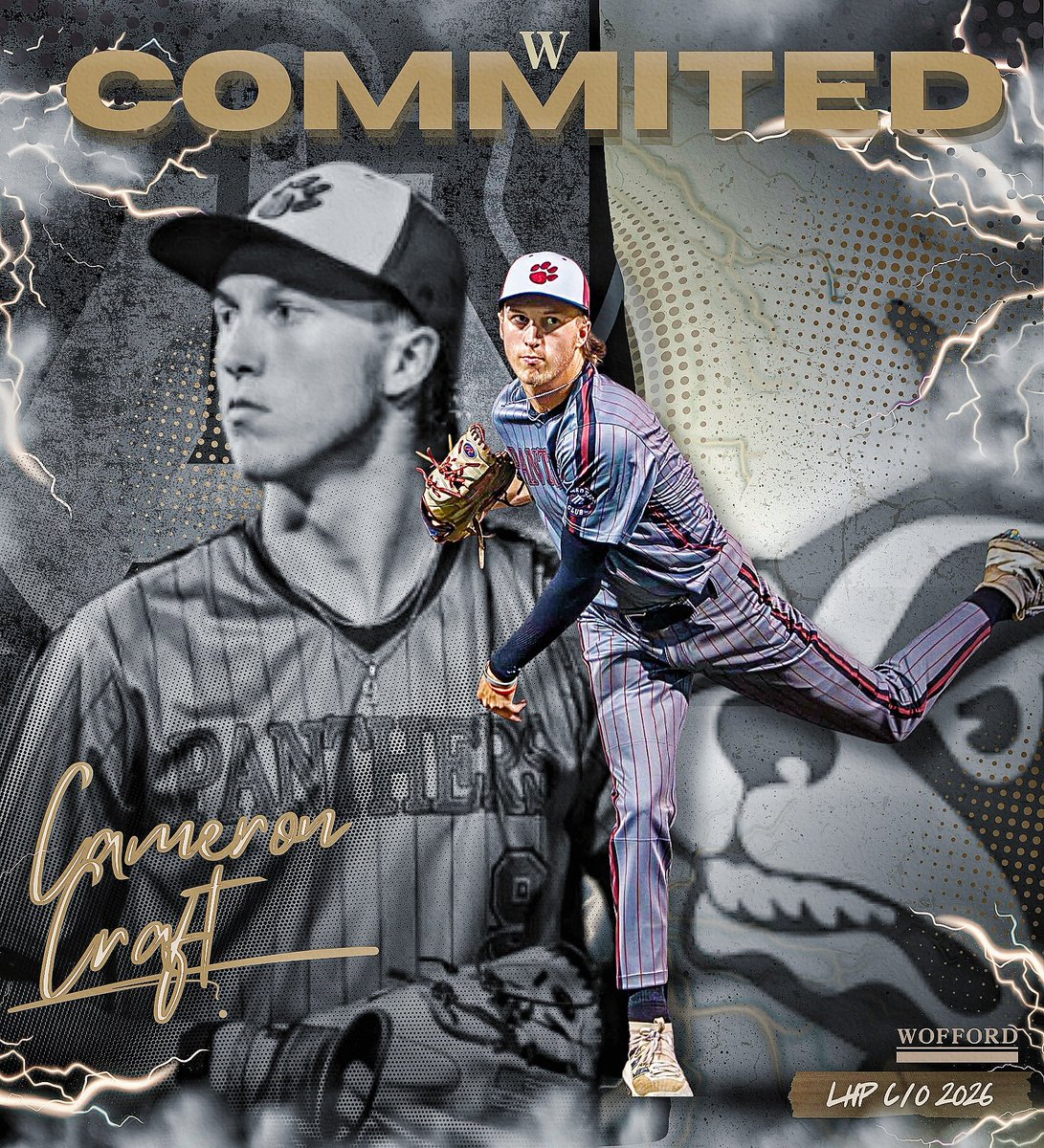 Congratulations to Cameron Craft on his commitment to Wofford! ⚾️⚓️
<a href="/CamCraft2026/">Cameron Craft</a> <a href="/TweetsbyCoachP/">William Payne</a>