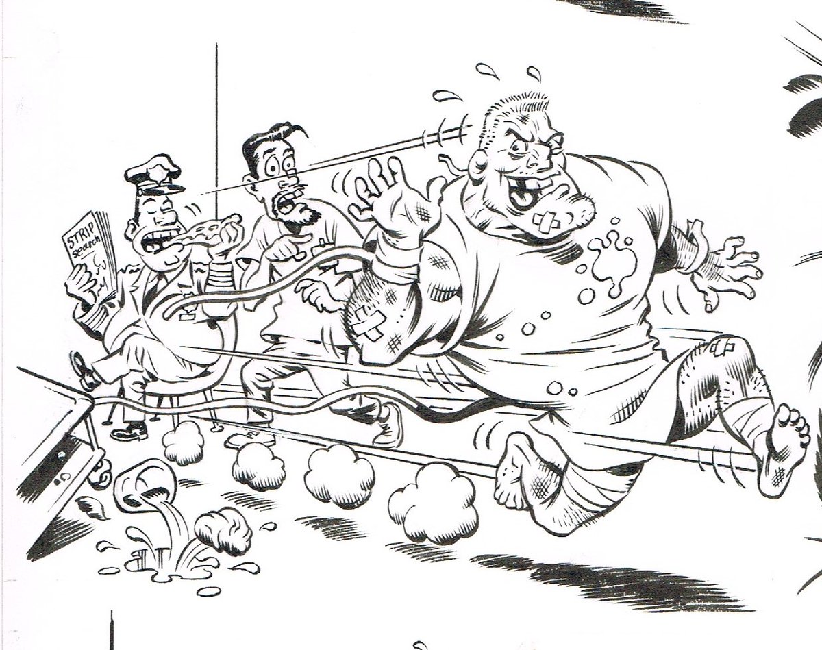 Random panels I have drawn.
#screwytuesday #cartooning #brushinking #inking #randompanelsihavedrawn #madmagazine