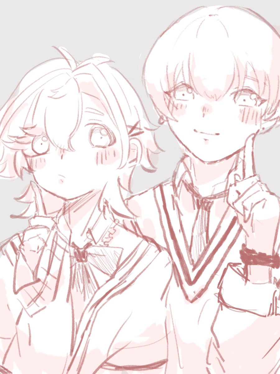 uni_s02's tweet photo. 初めて描く子むずぃ…😭 https://t.co/MhECl71jBu
