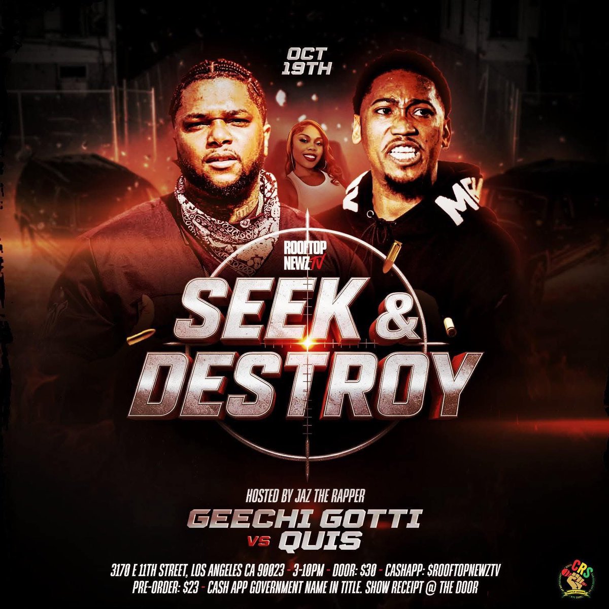 Seek and destroy. 

Another legend on the resume.