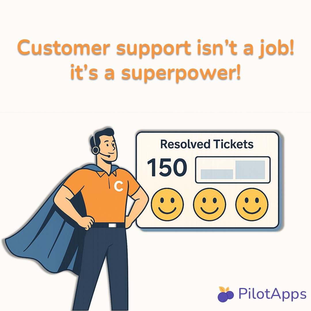 pilotberi's tweet image. pilotapps.ai's Service turns chaos into calm.
From IT tickets to field service, we’ve got your back(end).
Product: Service
Business Essentials that Raise Impact from 
#CustomerSupport #HelpdeskSolutions #ServiceDesk #PilotApps