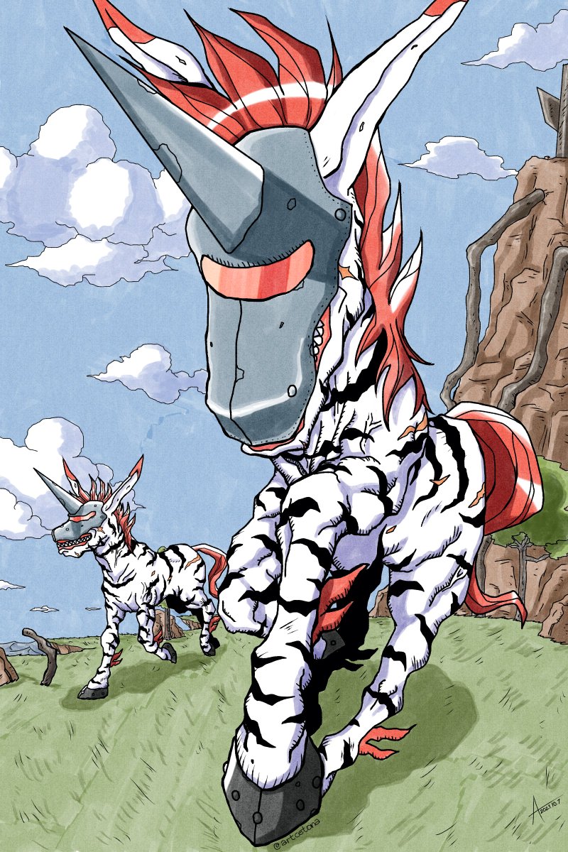 シマユニモン
#デジモン #Digimon