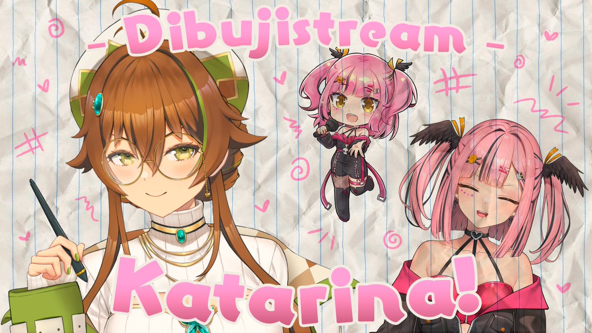 🌻¡STREAM DE HOY MARTES!🌻
⏰6pm COL || 5pm CDMX || 8pm ARG

HOY HACEMOS BOCETO DE KAT

🟢twitch.tv/dahliakaiVT