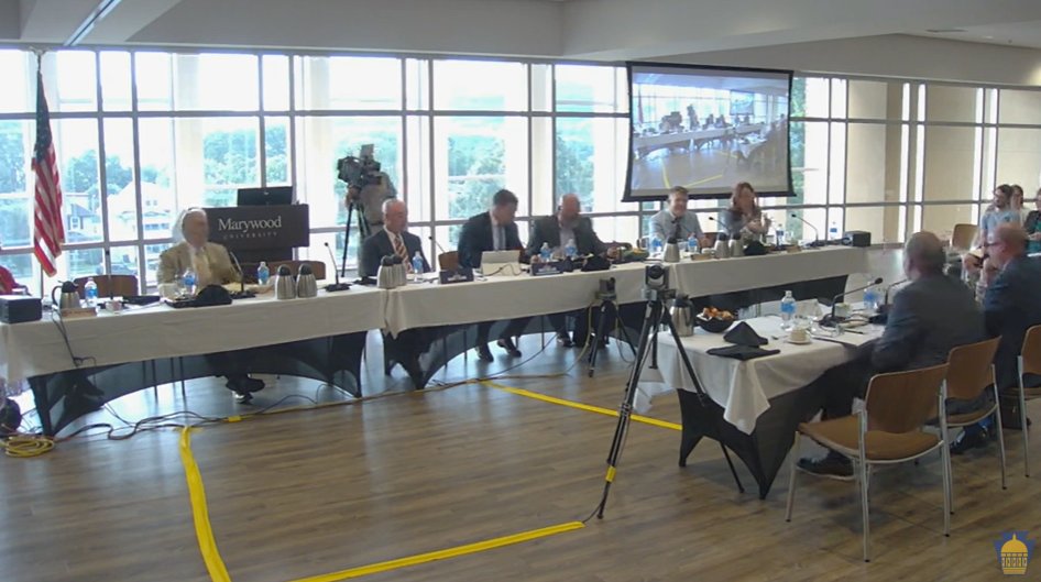 PaSenateDems's tweet image. Thanks so much to everyone that attended or watched today's #SenDemPolicy Committee hearing in Scranton.
We heard about the impacts, operations and policy considerations for data centers.
You can watch the full hearing anytime at pasenatormiller.com/policy/