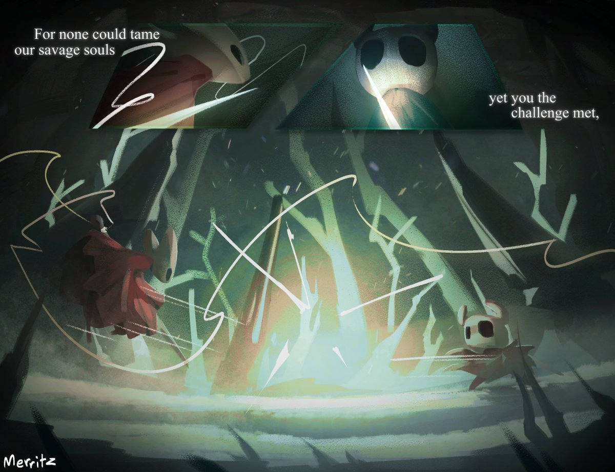 - 2 days -         
[2/4]  

#SilkSong #hollowknight #hollowknightfanart