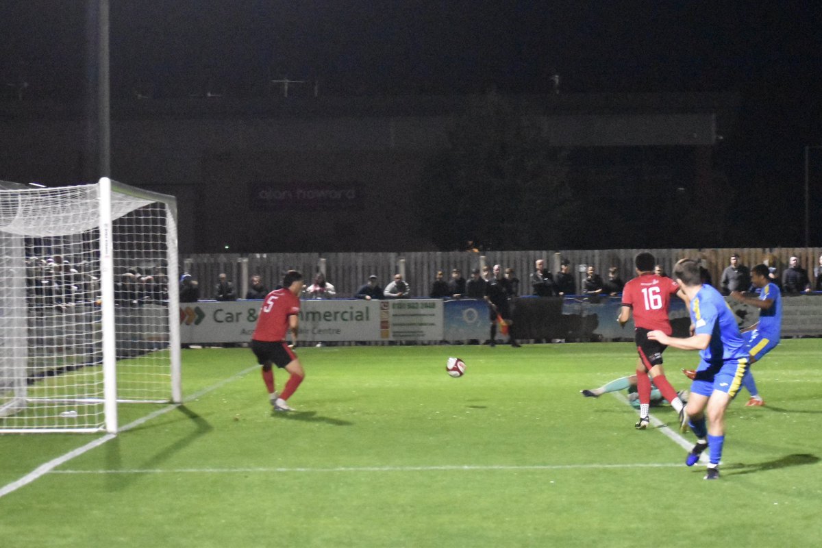 .<a href="/Diorcv/">Dior Angus</a> scores <a href="/Bootle_FC/">Bootle Football Club</a>’s fourth goal in tonights <a href="/EmiratesFACup/">Emirates FA Cup</a> tie against <a href="/SilsdenAFC/">Silsden AFC</a> after great work by <a href="/connorrankin00/">Connor Rankin</a> to set him up