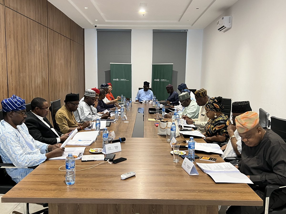 swdcgov's tweet image. From vision to action: The maiden Board Meeting of SWDC ends today, setting the tone for a brighter, stronger, and more integrated South-West. This historic gathering lays the foundation for a united, prosperous, and future-ready region. #SWDC #VisionToAction #Isetibere