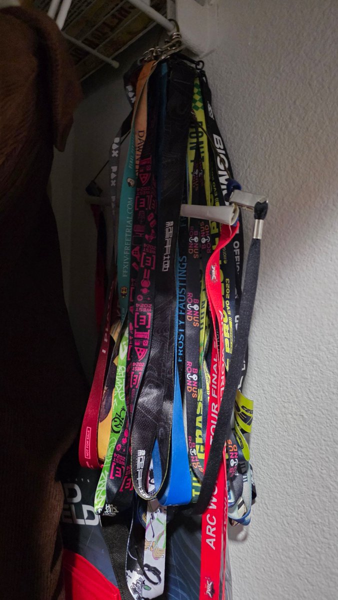 The amount of lanyards I have is starting to feel stupid considering I never use them
