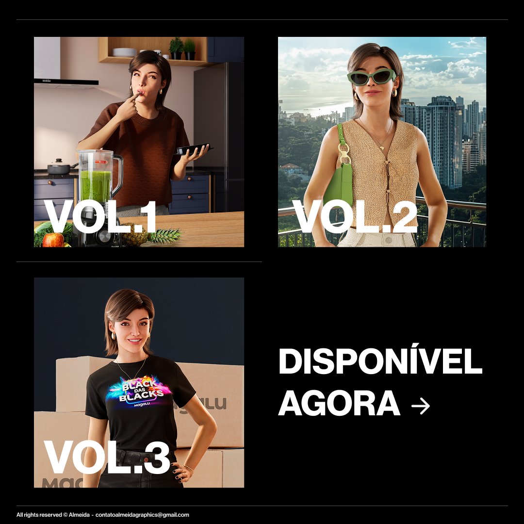 AlmeidaGraphics's tweet image. Eae pessoal como vocês estão?

Recentemente postei✨3 VOLUMES&apos;S de Magalu✨
no meu BEHANCE, quem puder dar aquele confere maroto e aproveitar para dar aquele RT para espalhar o trampo eu agradeceria! ❤️

MUITO EM BREVE +2 VOLUMES.

Link na reply⬇️