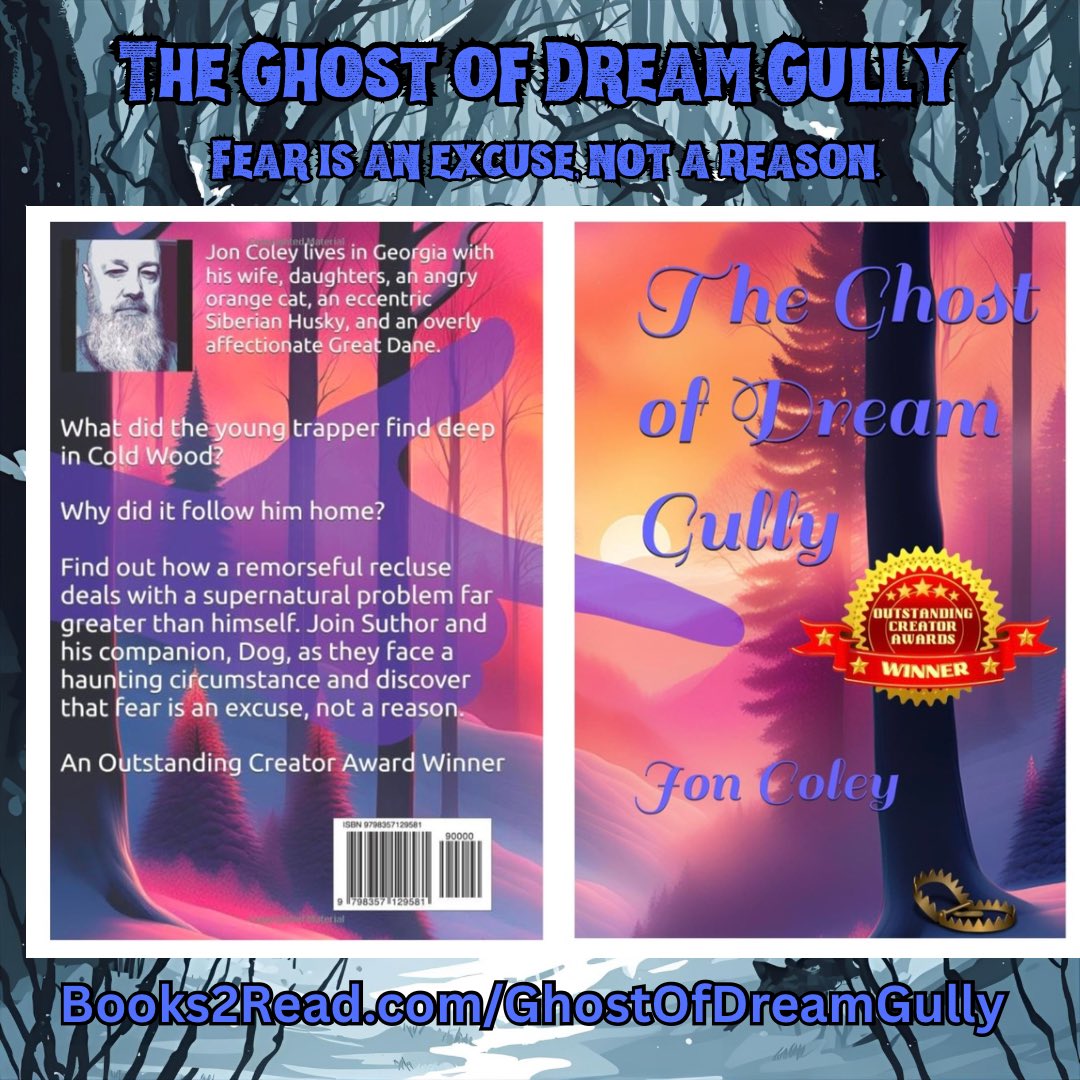 Jon Coley Author (@joncoley5) on Twitter photo <a href="/starcominf/">Rob C. Johnson</a> Thank you, Rob
An award winning ghost story for middle grade readers.
Books2Read.com/GhostOfDreamGu… <a href="/starcominf/">Rob C. Johnson</a> Thank you, Rob
An award winning ghost story for middle grade readers.
Books2Read.com/GhostOfDreamGu…