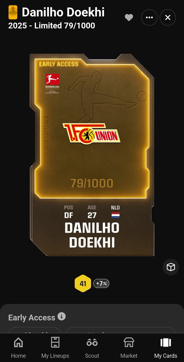 🚨 Giveaway Time! 🚨

To celebrate the launch of my YouTube channel, I’m giving back to the community 🎁⚽
What’s up for grabs? One of today's crafts: Danilho Doekhi

How to enter:
1️⃣ Follow me here
2️⃣ Like &amp; RT this post
3️⃣ Subscribe to my YouTube channel 🎥

#Sorare #Giveaway