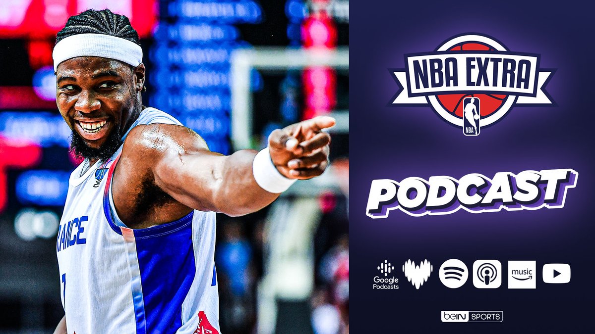🚨 #NBAExtraPodcast 

🇫🇷 Comment Yabusele a remis les Bleus en marche

💬 Avec <a href="/JMonclar/">Jacques Monclar</a>, <a href="/Bigfredstyle/">Fred Weis</a> et <a href="/bapt_denis/">Baptiste Denis</a> 
🎧 Écoutez le podcast ici : tinyurl.com/2cr4ndyv