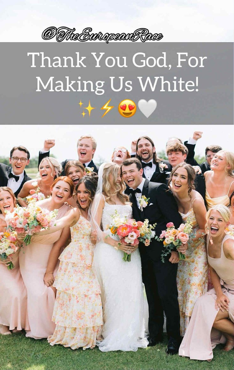 Thank You God, For Making Us White! 😘❤️👏🏻👍🏻😍🤝🏻👊🏻👌🏻💪🏻🙏🏻 the only countries I want to be in are White countries with my own White Race! 😍😍😍😍 #ILoveMyWhiteness