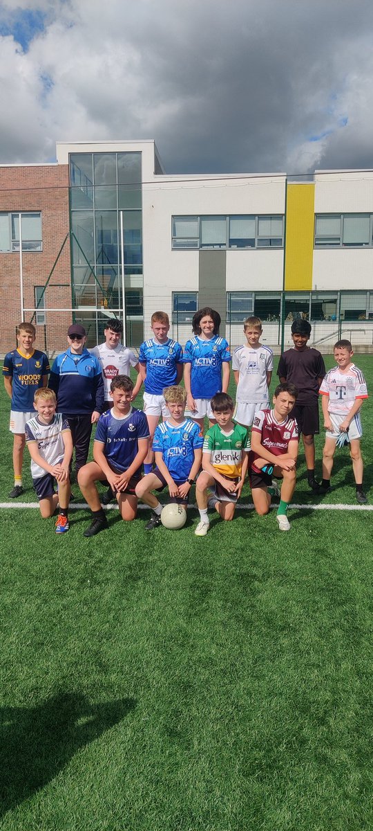 OLSSBlayney's tweet photo. Round two action from our First Year Boys Lunchtime League saw Derry defeat Donegal in a highly entertaining clash. Player of the match was @CremartinGAA Max Carragher #futureisbright #OLSSGAA https://t.co/ODSiiT2wBz