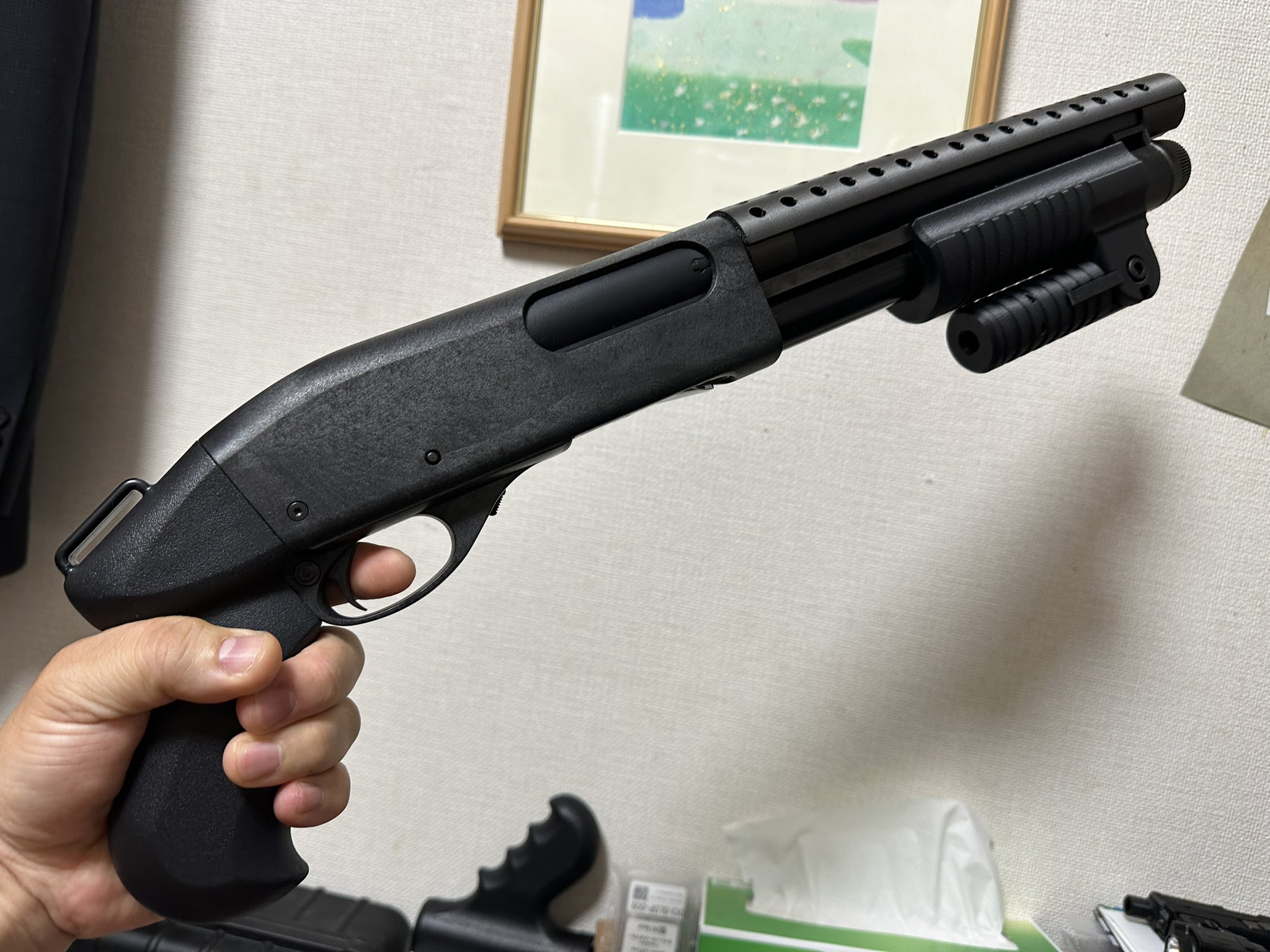 エアーソフトガン M788 Double Eagle M58A Full Metal Pump Action Airsoft Shotgun w