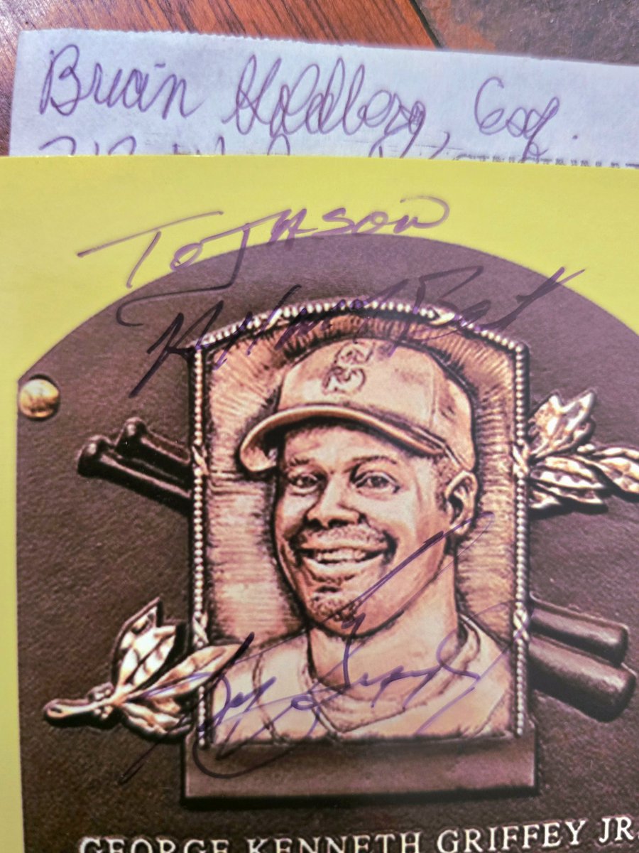 Between <a href="/FanaticsCollect/">Fanatics Collect</a> <a href="/Topps/">Topps</a> posting my collection and getting this in the mail today, I am honored and humbled today. <a href="/SeanOhio_/">sean</a>. This player, the hobby, the friends I've made and all of you have made this journey worth it.