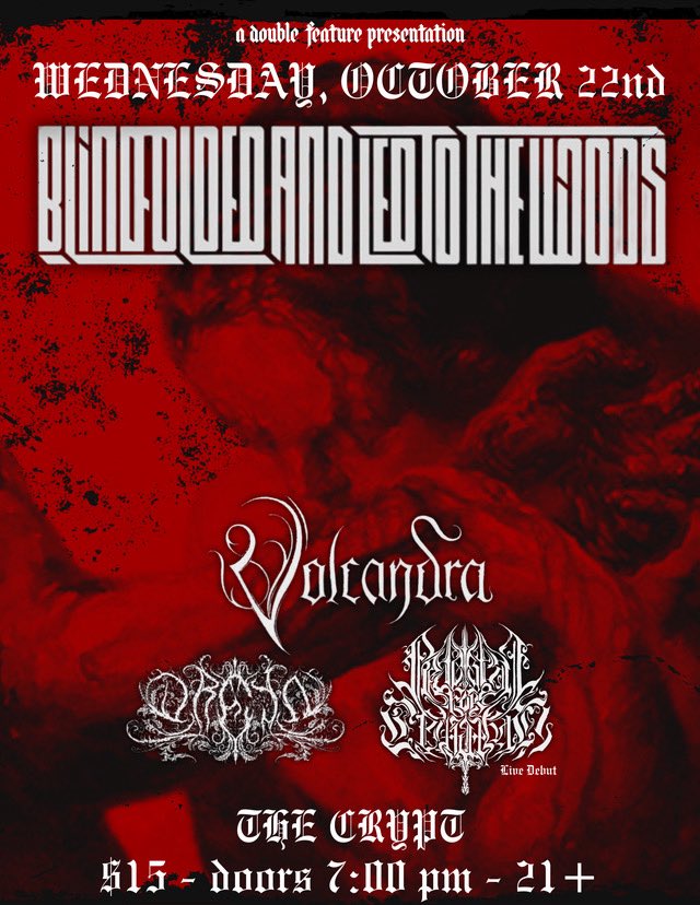 The first Pedestal For Leviathan show coming up next month. 

FFO Behemoth, Dimmu Borgir, Belphegor, castles, vampires, pointy guitars etc.