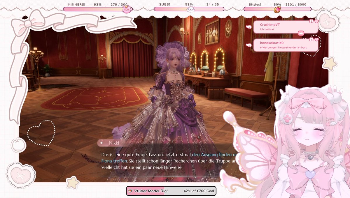 Liebe Kinners! ~

heute sind wir direkt in das neue Update von Infinity Nikki reingejumped, Music Season ist einfach mal gestartet. ~ Wir hatten einen epischen Bosskampf, super gute Musik und ein tolles neues Outfit. ~

Außerdem haben wir dann im Stream noch über mein