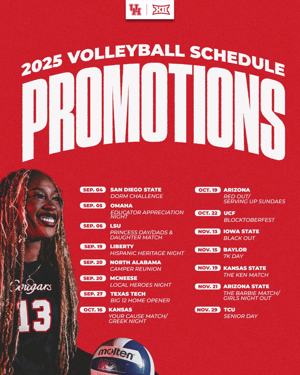 Our 2025 promotion schedule is HERE 👏 

Don't miss out on all the fun at Fertitta this year!
🔗 bit.ly/45JjWPQ
🎟️ bit.ly/3TbgEyg